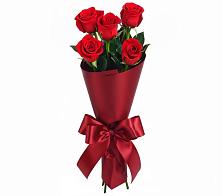 5 Красных роз Эдлесс Лав в Суворовское Крым Букет 5 Красных роз Эдлесс Лав в Суворовское Крым