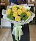Букет сочно-зеленый в Суворовское Крым Букет цветов из: Хризантемы и Розы в Суворовское Крым