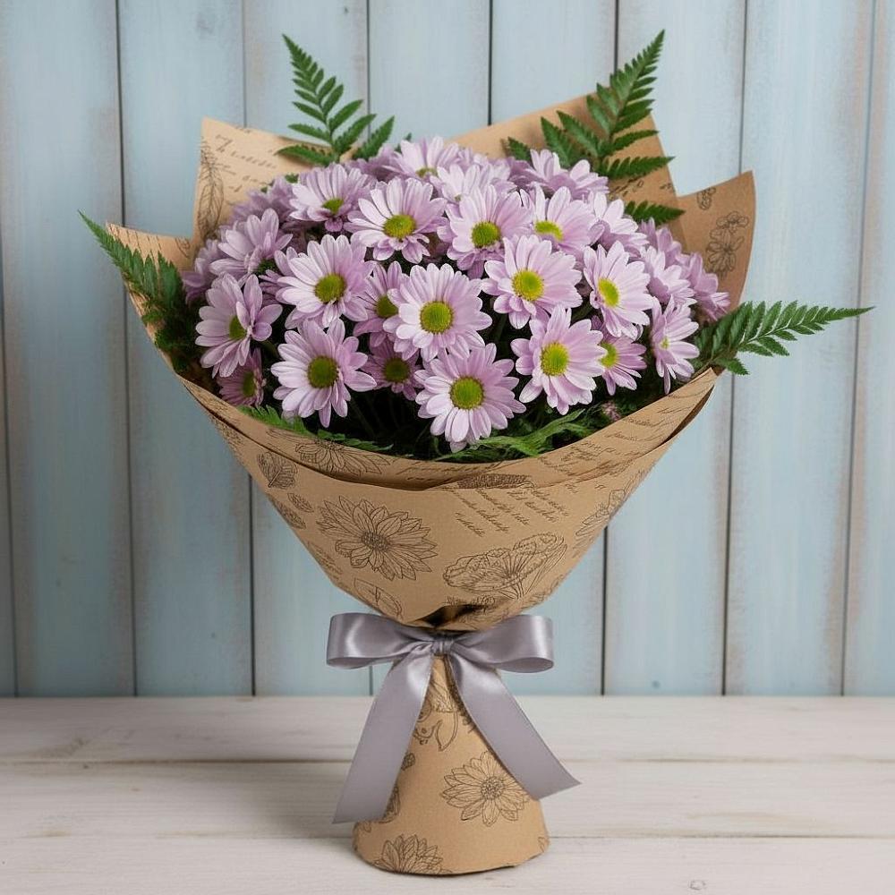 Букет цветов из: Хризантемы в Суворовское Крым