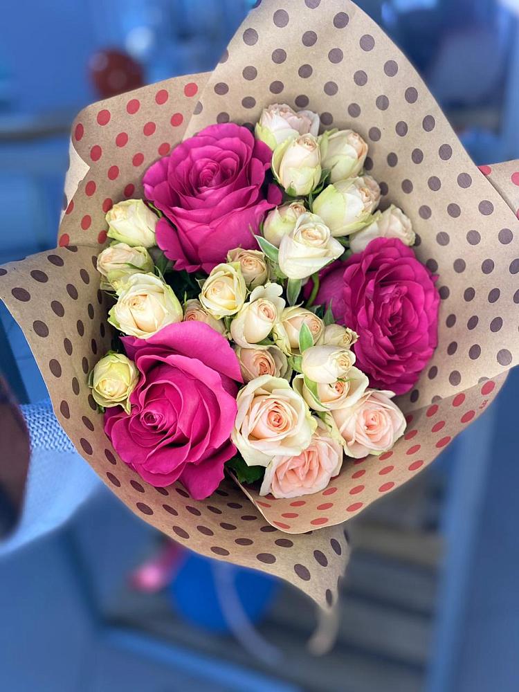 Букет цветов из: Розы в Суворовское Крым