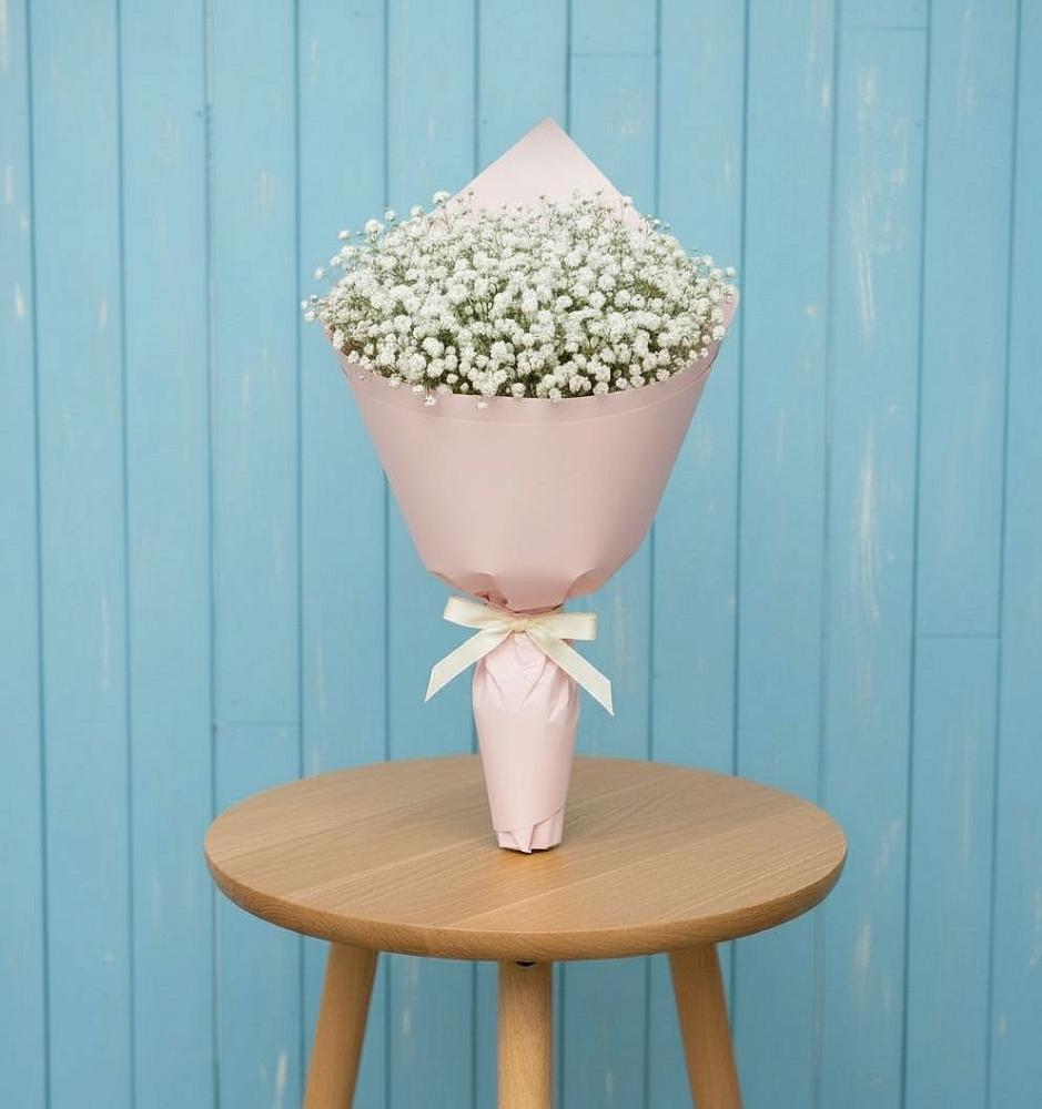 Букет Воздушное настроение в Суворовское Крым Букет цветов из: Гипсофила в Суворовское Крым