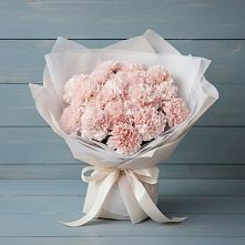 Букет розовые гвоздики в Суворовское Крым Букет цветов из:  Гвоздики в Суворовское Крым