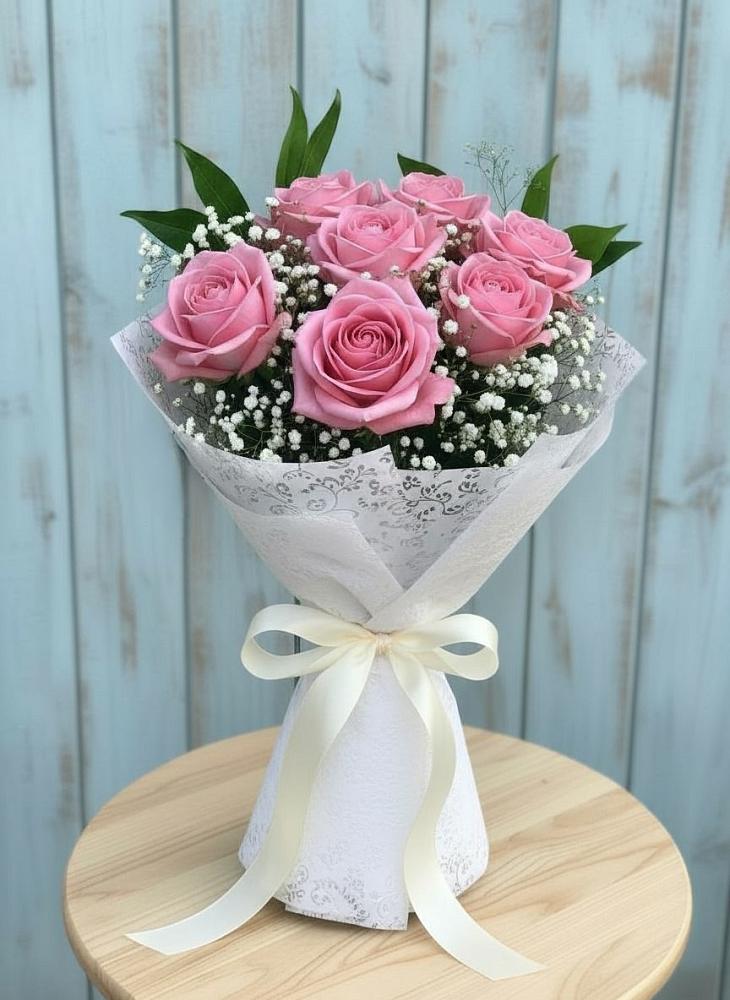Букет шик блеск в Суворовское Крым Букет цветов из: Розы в Суворовское Крым