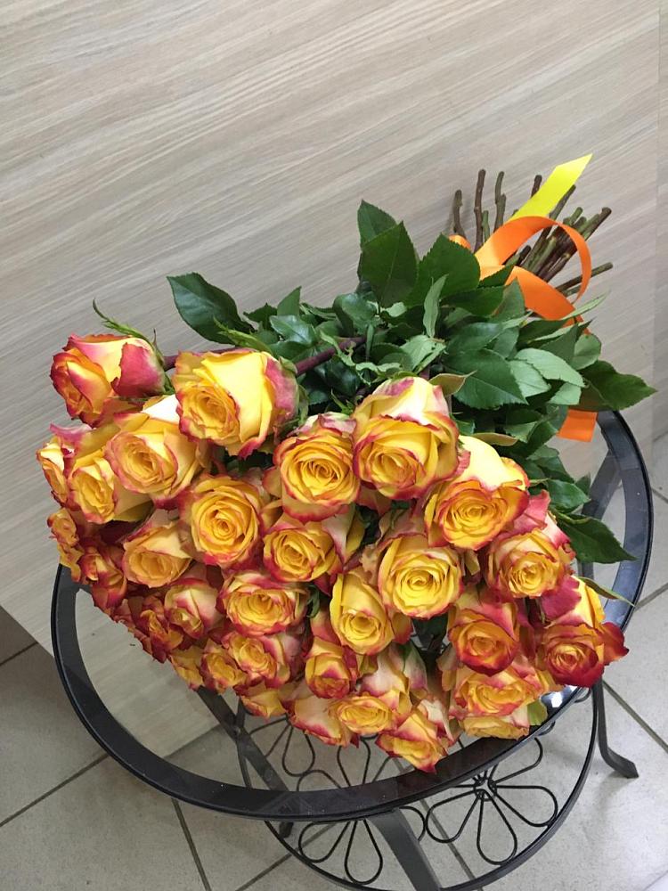 Желтые розы  в Суворовское Крым Букет Желтые розы в Суворовское Крым