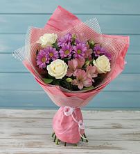 Букет цветов из:  Герберы в Суворовское Крым