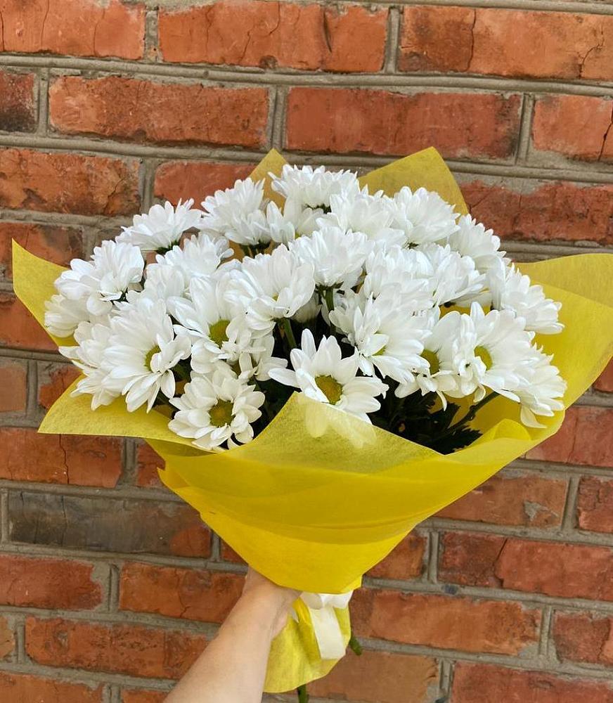 Букет Застенчивые лепестки в Суворовское Крым Букет цветов из: Хризантемы в Суворовское Крым
