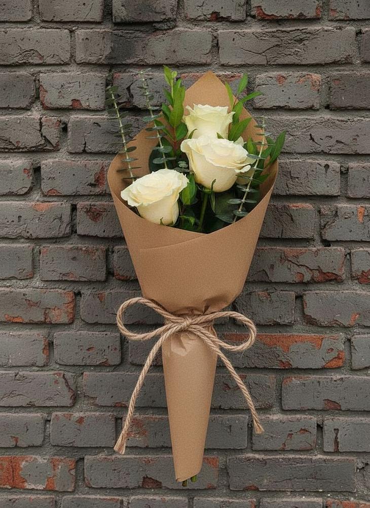 Букет из 3 роз в Суворовское Крым Букет цветов из: Розы в Суворовское Крым