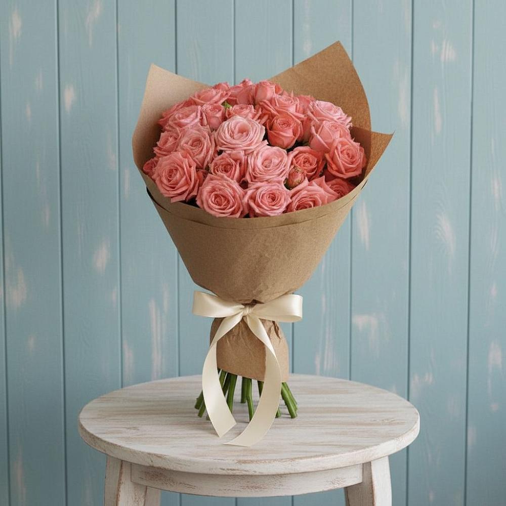 Букет пленительный в Суворовское Крым Букет цветов из: Розы в Суворовское Крым