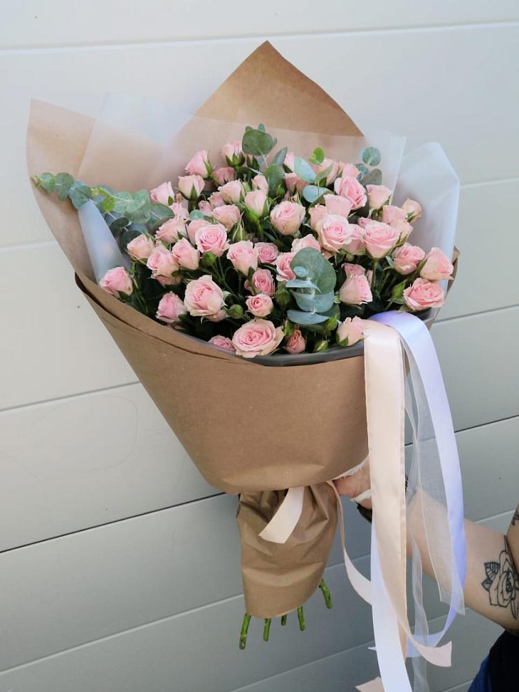 Букет Нежное касание в Суворовское Крым Букет цветов из: Розы в Суворовское Крым