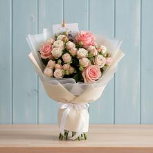 Букет голос любви #REPLACE_PRED# Суворовское Крым Букет цветов из:  Розы #REPLACE_PRED# Суворовское Крым