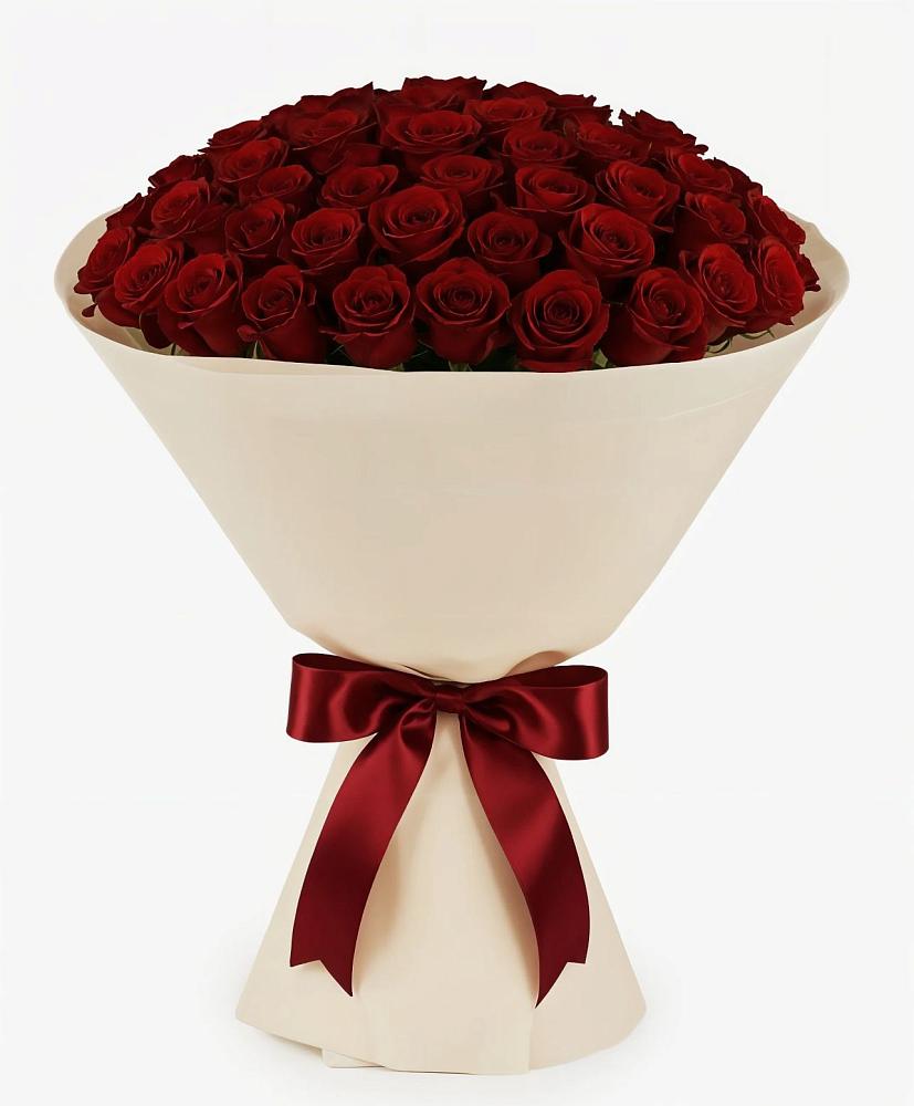 101 Бордовая роза Блэк Бакарра в Суворовское Крым Букет 101 Бордовая роза Блэк Бакарра в Суворовское Крым