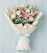 Букет цветов из:  Лилии в Суворовское Крым