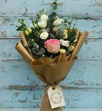 Букет цветов из:  Розы и Лизиантусы #REPLACE_PRED# Суворовское Крым