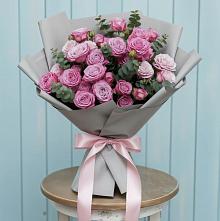 Композиция Яркий комплимент #REPLACE_PRED# Суворовское Крым Букет цветов из:  Розы #REPLACE_PRED# Суворовское Крым